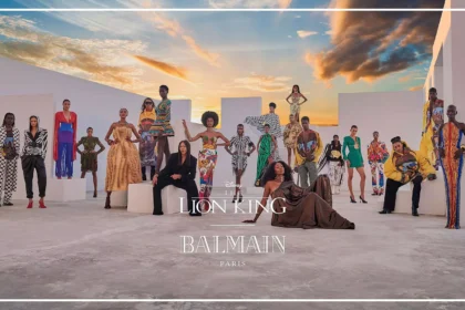 Balmain brings "The Lion King" to life in stunning Disney collaboration
