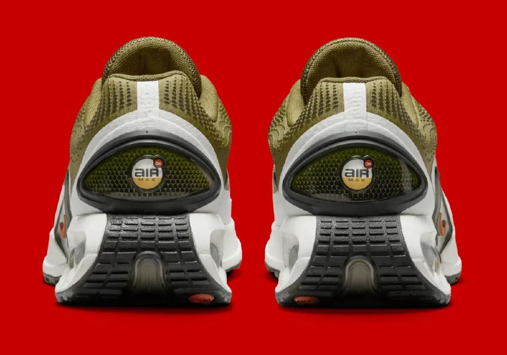 The Nike Air Max Dn "Olive Flak" emerges with subtle sophistication