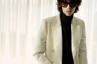 Tom Ford's Spring 2025 menswear collection, a dazzling display of opulence and sophistication