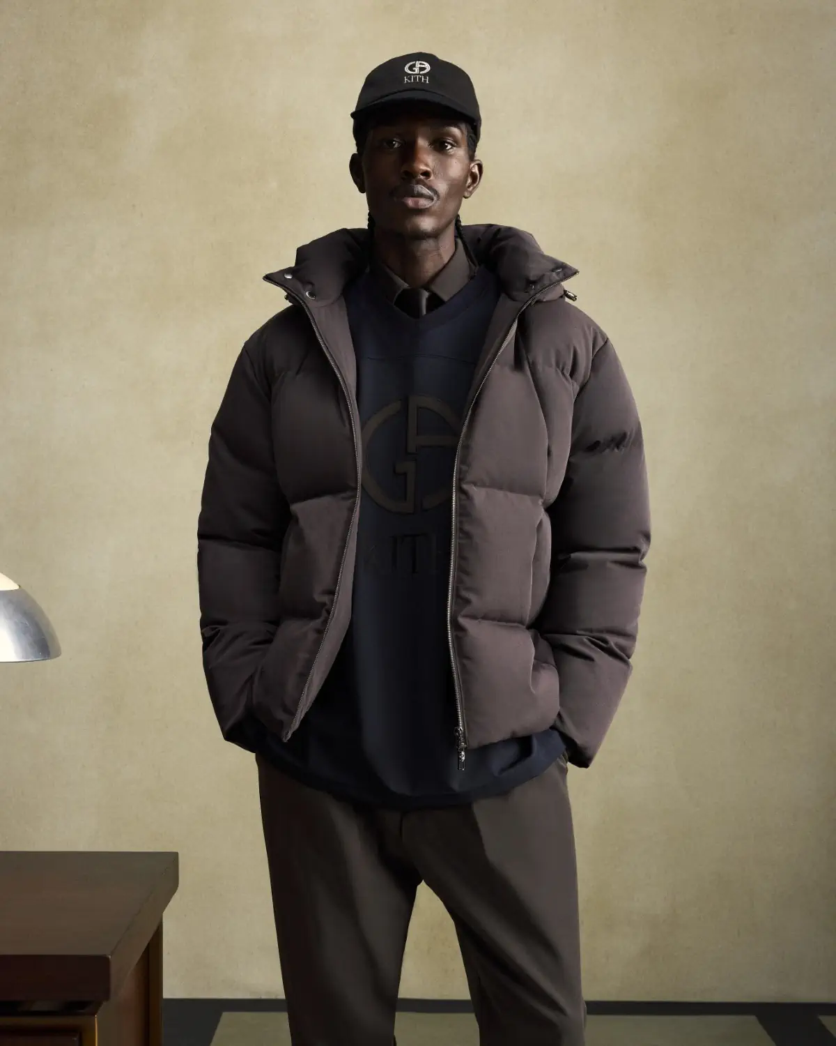 Giorgio armani fashion winter jacket